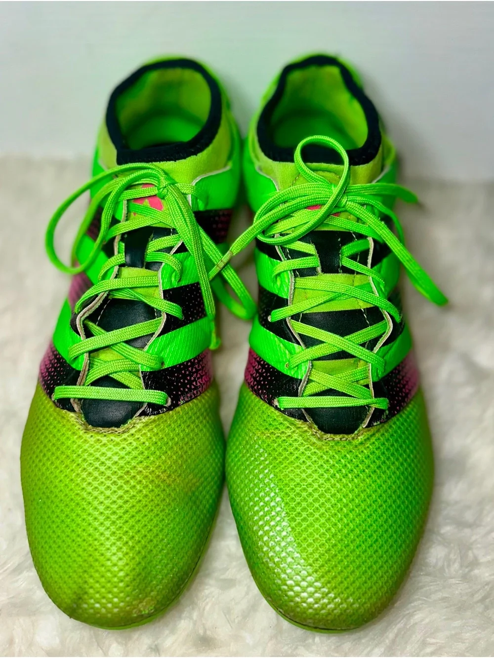 adidas ACE 16.3 Primemesh FG/AG Soccer Cleats – Men’s 10.5 / UK 10